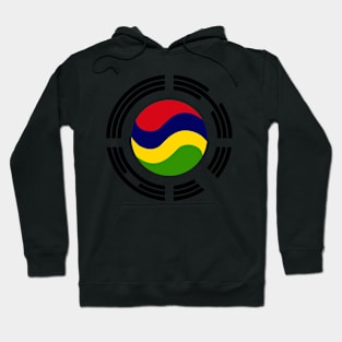 Mauritian Korean Multinational Patriot Flag Series Hoodie